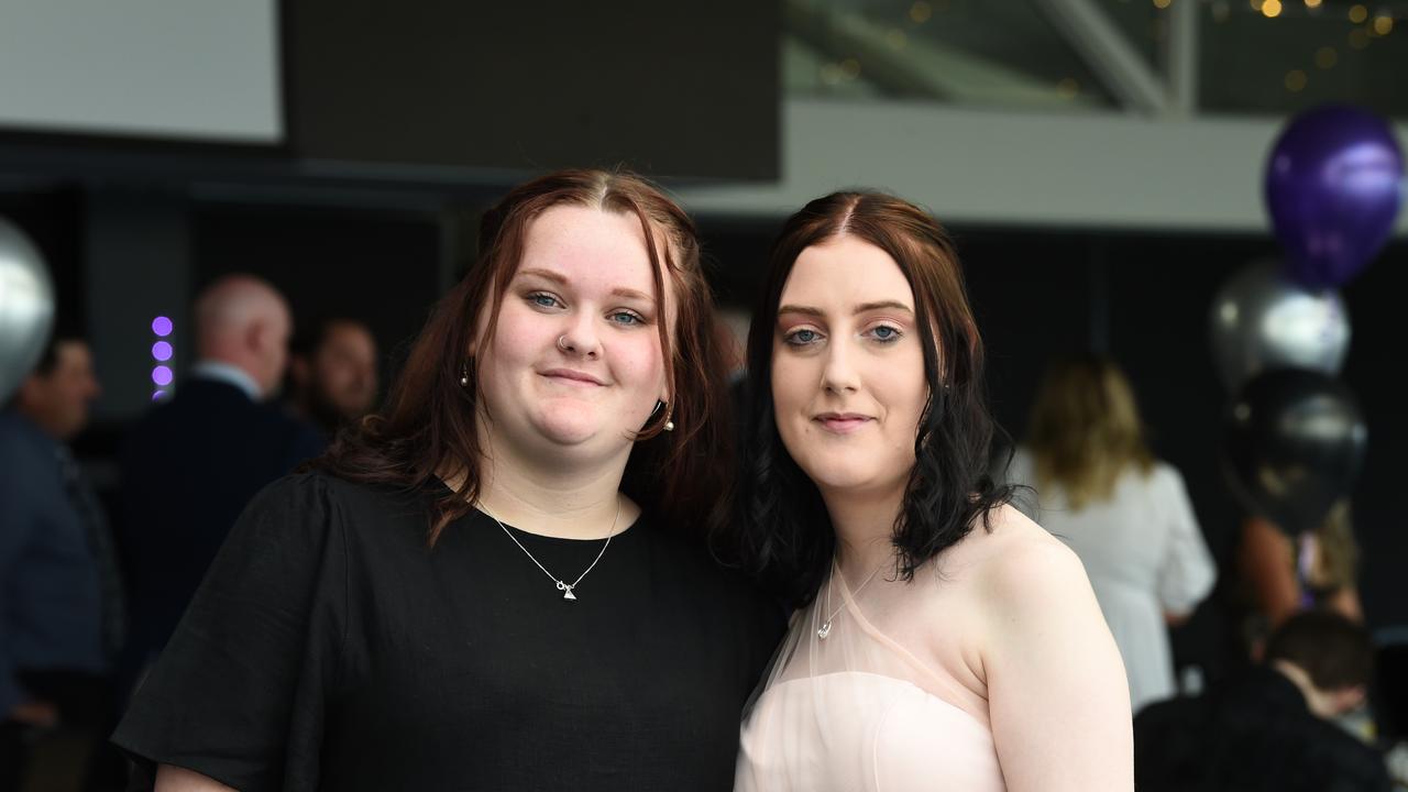 Rachel Smith and Amilya Hicks at the Northern Bay College Graduation. Picture: David Smith