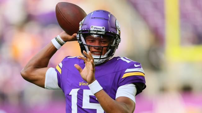 Vikings quarterback Joshua Dobbs. Picture: Getty Images