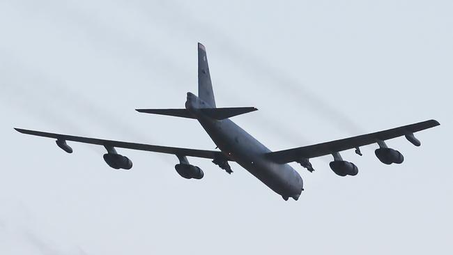 Heaven help us if the sum of American war planning is to ­rotate six B-52s from the Tindal airbase near Katherine. Picture: David Caird