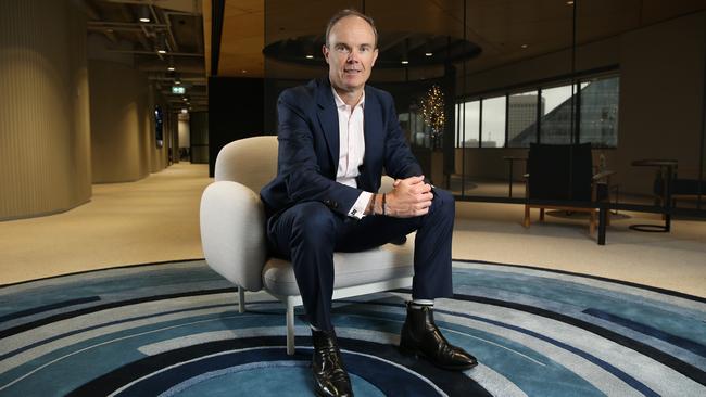 News Magellan chairman and co-founder Hamish Douglass is standing aside on medical leave sent the fund manager’s shares steeply lower. Picture: Britta Campion / The Australian