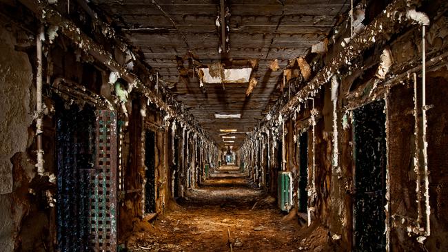 PICTURED: Holmesburg Prison, Philadelphia, Pennsylvania. Photo: Caters News