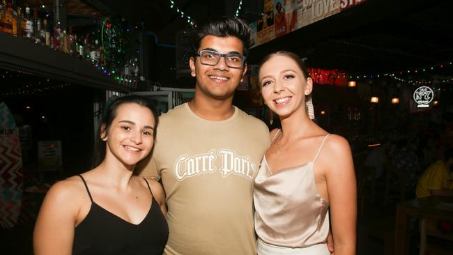 PJ O'BRIEN'S: Katya Giordimaina, Jared Chand and Jessica Everson