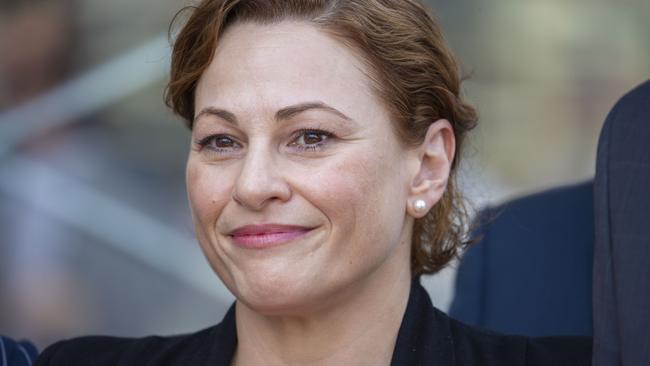 Deputy Premier Jackie Trad says there are issues around Adani’s groundwater management plan. Picture: Glenn Hunt/The Australian