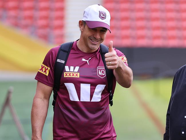 Maroons coach Billy Slater has provided support for Cherry-Evans. Picture: Nigel Hallett