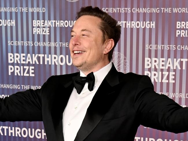 LOS ANGELES, CALIFORNIA - APRIL 13: Elon Musk attends the 10th Breakthrough Prize Ceremony at the Academy of Motion Picture Arts and Sciences on April 13, 2024 in Los Angeles, California. (Photo by Jon Kopaloff/Getty Images for Breakthrough Prize)