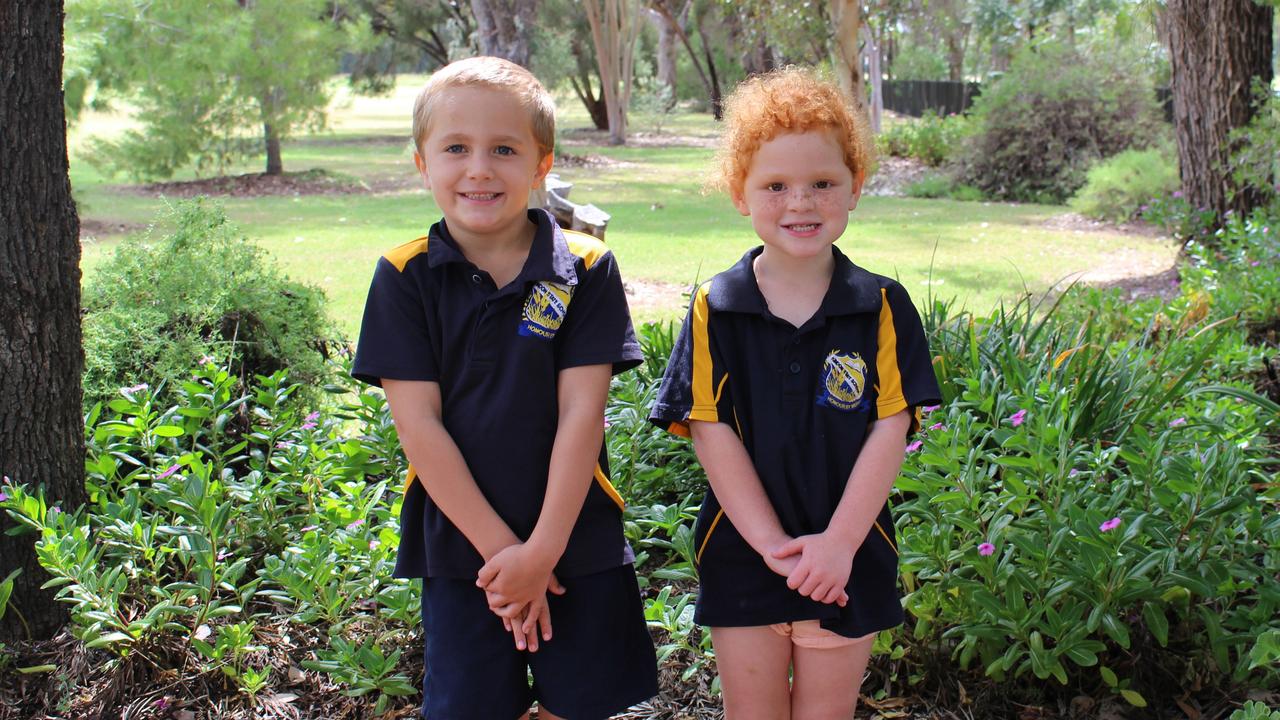 MY FIRST YEAR 2024: Kindon State School Prep students Reggie and Paula.