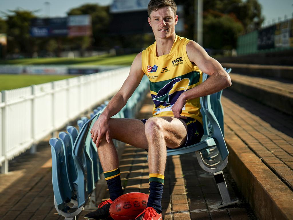 Eagles SANFL footballer Jacob Wehr, photographed Tuesday September 15, 2020 - pic Mike Burton