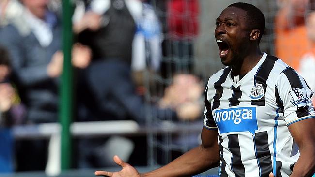 Newcastle United&#39;s Shola Ameobi.