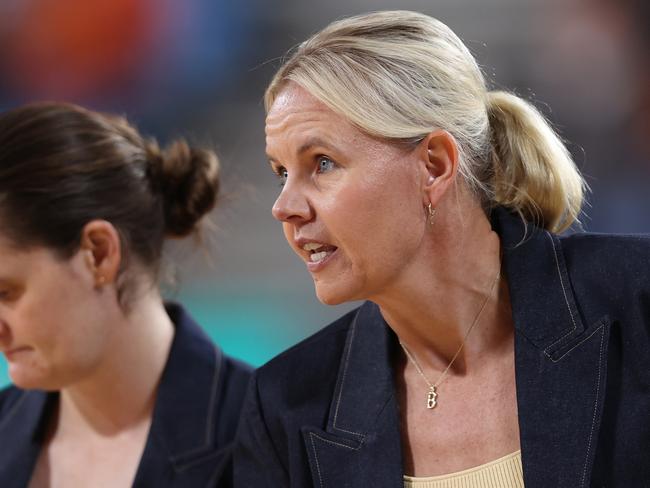 Lightning coach Belinda Reynolds ropeable at how the farce unfolded. Picture: Getty Images