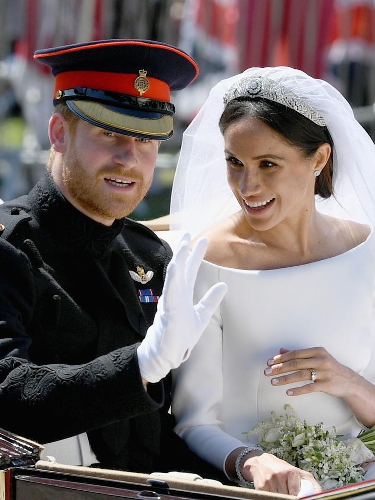 Harry and Meghan will reportedly give speeches on racial justice, gender equality, the environment and mental health. Picture: Jeff J Mitchell/Getty Images