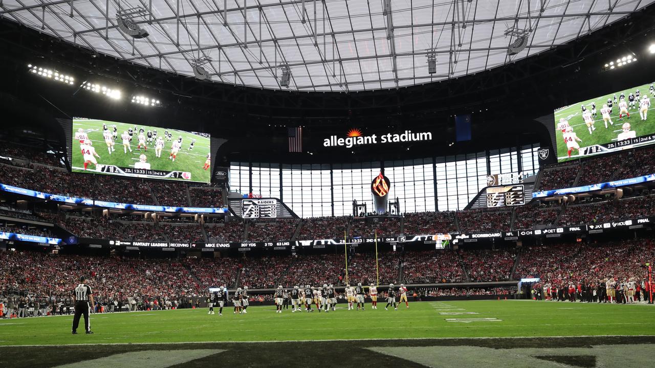 The NRL’s Las Vegas double-header will kick-off on March 2 next year. Picture: Getty Images