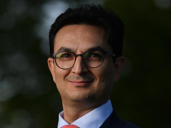 NSW's 2020 Australian of the Year finalist Professor Munjed Al Muderis poses for a portrait at a reception at Government House in Canberra, Friday, January 24, 2020. (AAP Image/Mick Tsikas) NO ARCHIVING