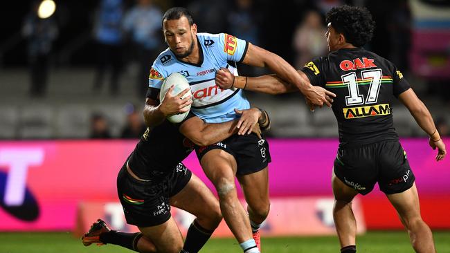 Will Chambers will miss Cronulla’s next two matches. Picture: NRL Photos