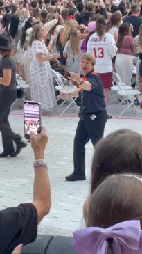 MCG security guard's viral act at Taylor Swift concert