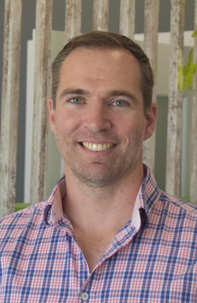 NAPH CEO Luke Guazzo at the Sarina headspace satellite facility. Picture: Matthew Forrest