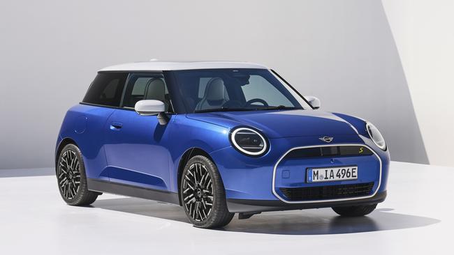 The new Mini Cooper is available as an EV. Picture: Supplied.