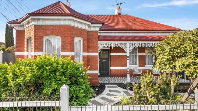 For sale with a $1.899m price tag, this double-fronted Victorian-era house at <a href="https://www.realestate.com.au/property-house-vic-essendon-144341324?sourcePage=rea:p4ep:property-details&amp;sourceElement=avm-currently-advertised-view-listing" title="www.realestate.com.au">264 Buckley St, Essendon, </a>features 3.4m-high ceilings and four bedrooms.