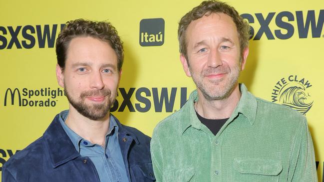 David West Read and Chris O'Dowd at the premiere for The Big Door Prize in Austin, Texas. Picture: Michael Loccisano/Getty Images for SXSW