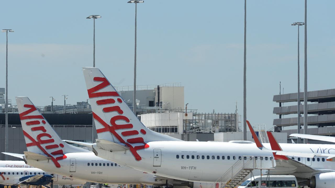 Nearly 90 per cent of new Virgin bookings have been for the December and January period, with the biggest growth in the last week being Sydney to Sunshine Coast, Brisbane and the Gold Coast, and Melbourne and Hobart to the Gold Coast. Picture: NCA NewsWire / Andrew Henshaw