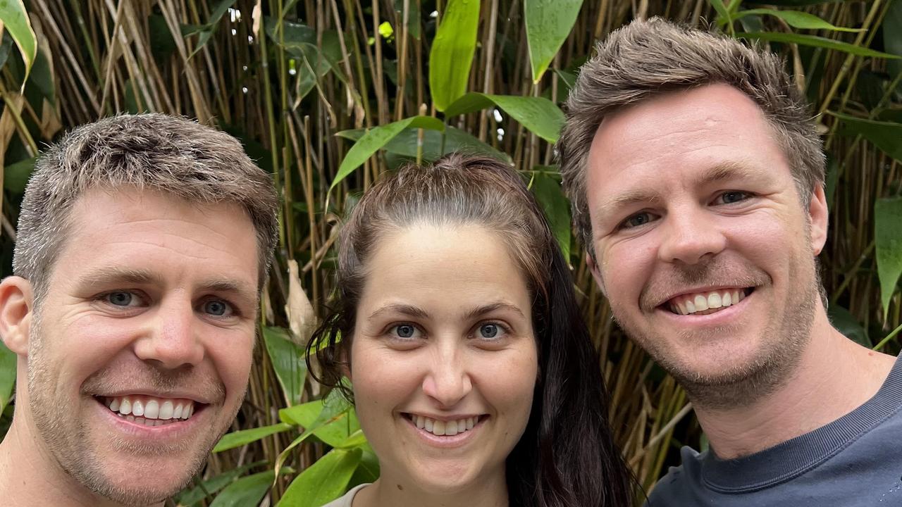 Nakie co-founders Jaryd, Tegan and Dean Leibbrandt