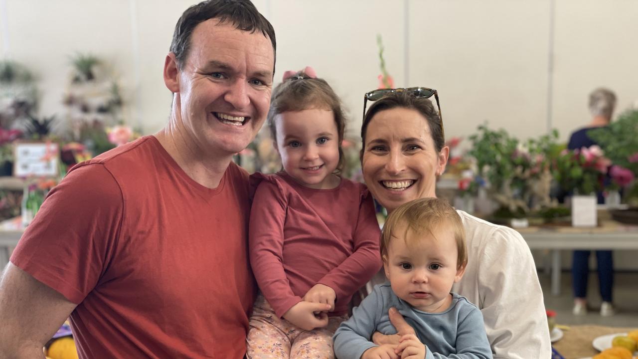 Ryan, Amber, Evelyn and Thomas Hardy from Mount Pleasant. Mackay Show June 15 2022. Picture: Max O'Driscoll.