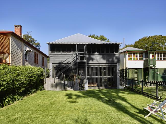 Wooloowin House by Owen Architecture. PICTURE: Toby Scott.