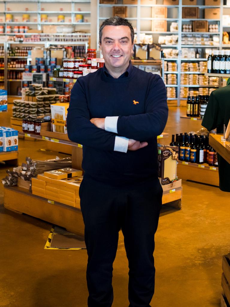 Mercato managing director John Caporaso at the Campbelltown store.