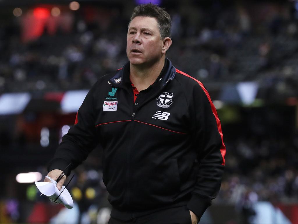 Saints coach Brett Ratten.