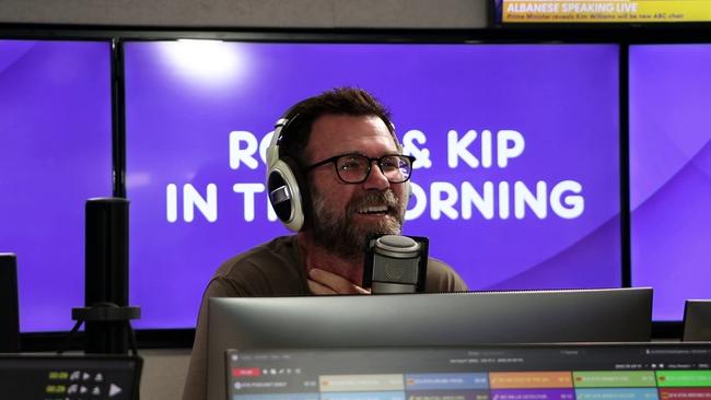 Brisbane radio host Kip Wightman claps back at trolls baby announcement. Photo: KIIS97.3.