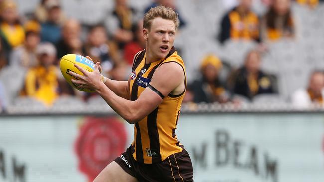 James Sicily can give the Hawks more potency in attack. Picture: Michael Klein