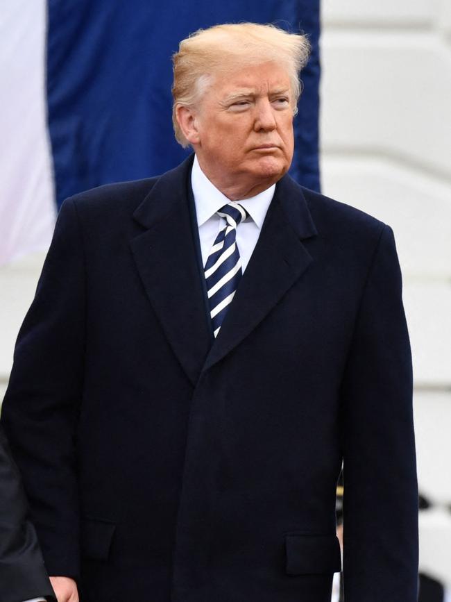 Trump doesn’t surround himself with “strong intelligent women”. (Photo by Nicholas Kamm / AFP)