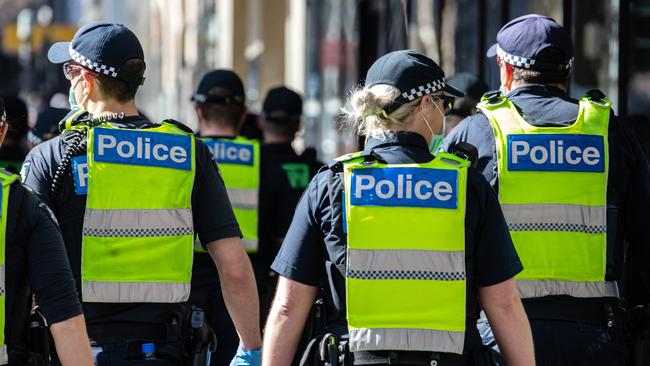 This year Victorian police have been forced to transfer mental health patients to help alleviate pressure on exhausted paramedics. Picture: Sarah Matray