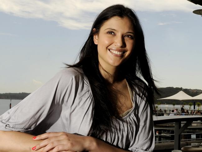 Lyndsey Rodrigues pictured at The Wharf Bar Manly where she will be MC at an event