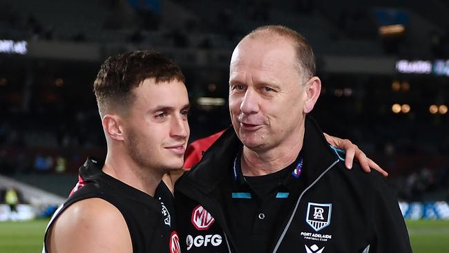 Orazio Fantasia and coach Ken Hinkley know they have a problem with efficiency inside the forward 50m.