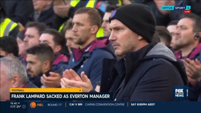 Lampard sacked after Everton struggles