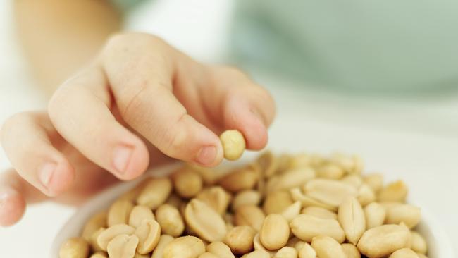 After treatment 67 per cent of the children were able to tolerate a small amount of peanut protein without symptoms. Picture: Supplied