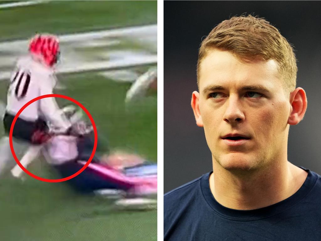 New England Patriots QB Mac Jones accused of 'dirty play' by Cincinnati  Bengals player