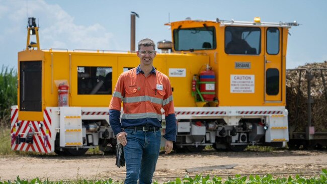 Calvin Smith and the new loco