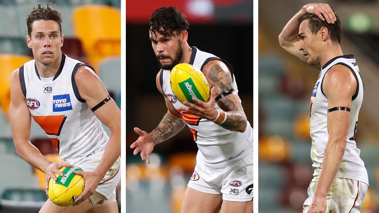 Which Giants will stay and go: Josh Kelly, Zac Williams and Jeremy Cameron.