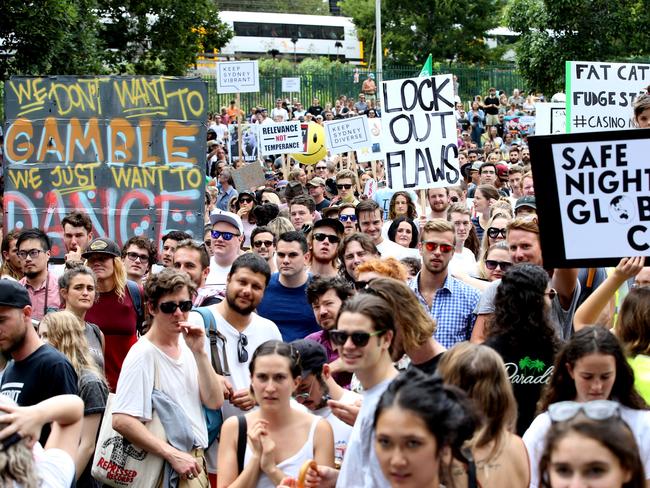 Keep Sydney Open: Thousands turn out in the city to protest NSW ...