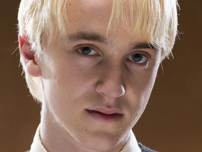 Actor Tom Felton in character as Draco Malfoy from the Harry Potter films, set to appear at Supanova this wekeend.