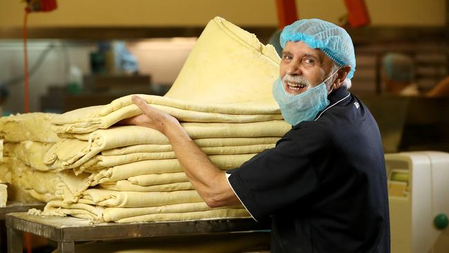 Vili Milisits at his factory in Mile End. Picture: Calum Robertson