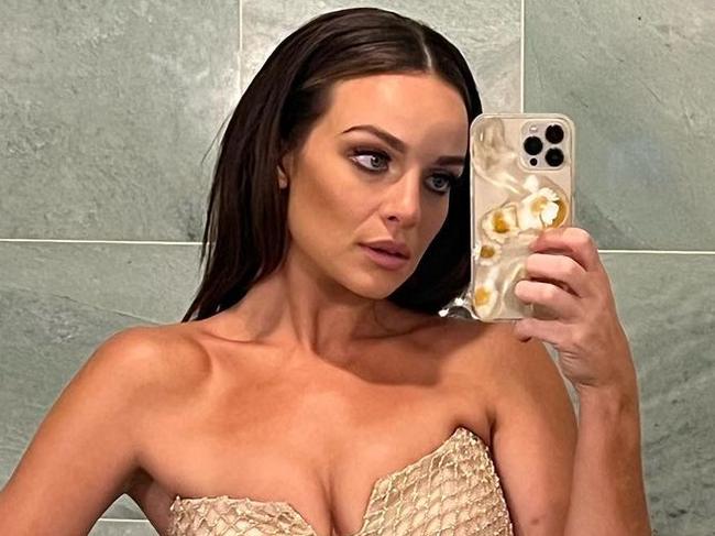 Abbie reveals ex’s unbelievable Macca’s act. Picture: Instagram/AbbieChatfield