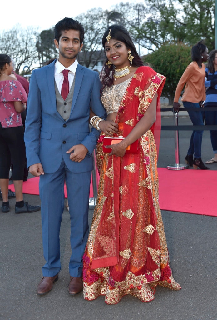 Swapan Sadanala partnered his sister Naina Sadanala. St Saviour's College formal, Toowoomba Turf Club. November 2017. Picture: Bev Lacey