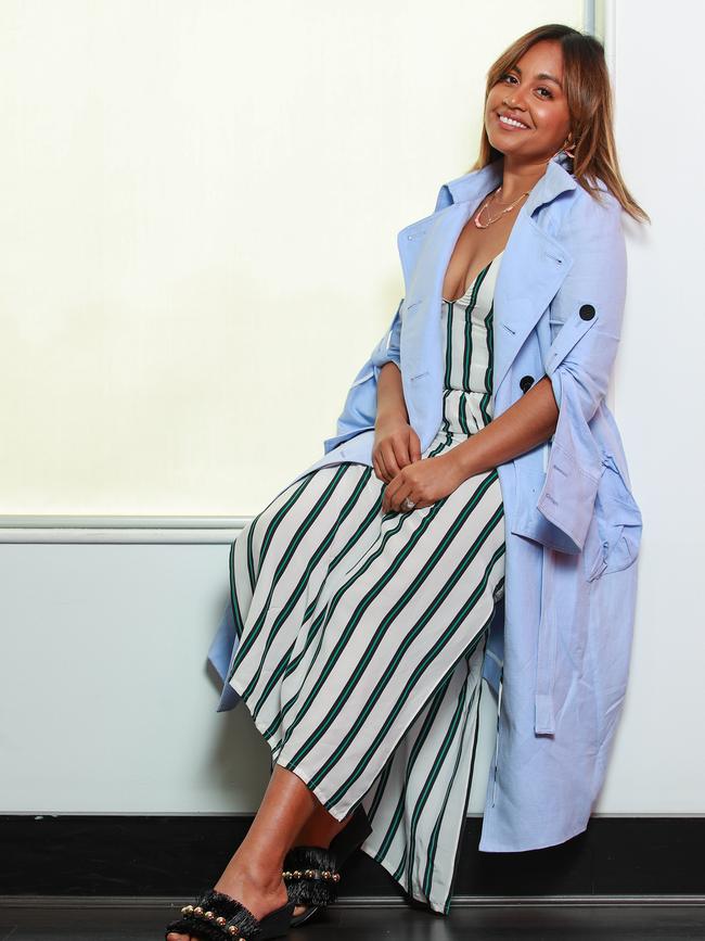 Jess Mauboy will be bringing her sunshine to Fire Fight. Picture: Justin Lloyd