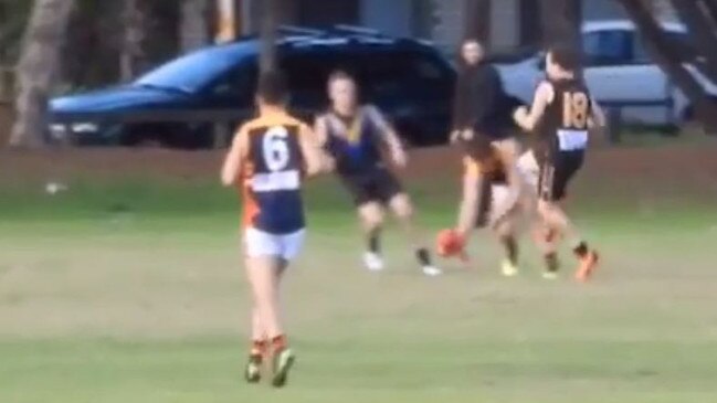 Salisbury West player Adam Jones reported four times in same Adelaide Footy League match against Trinity Old Scholars.