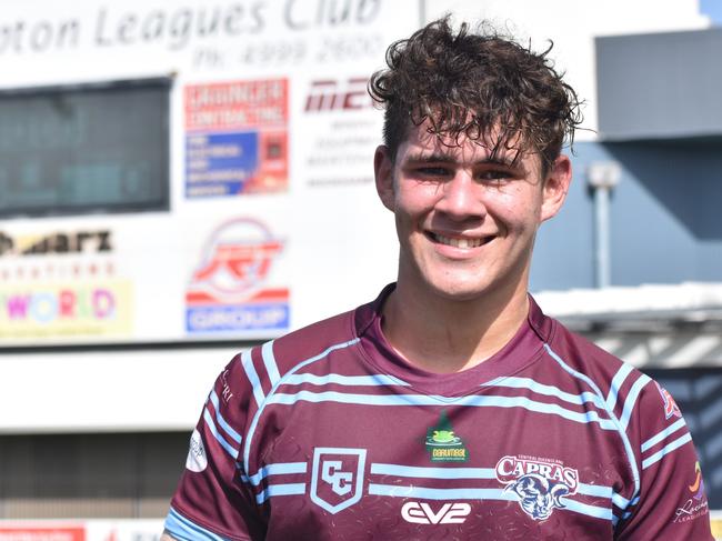 Capras under-16 captain Tavita Penaia.