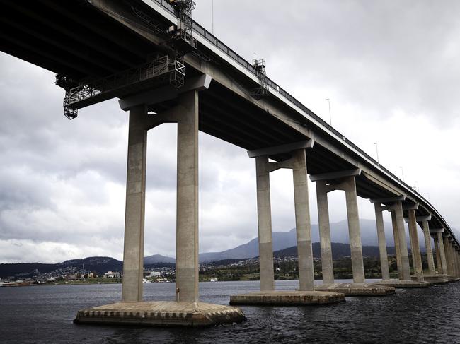 The Tasman Bridge, Hobart. Picture: Chris Kidd