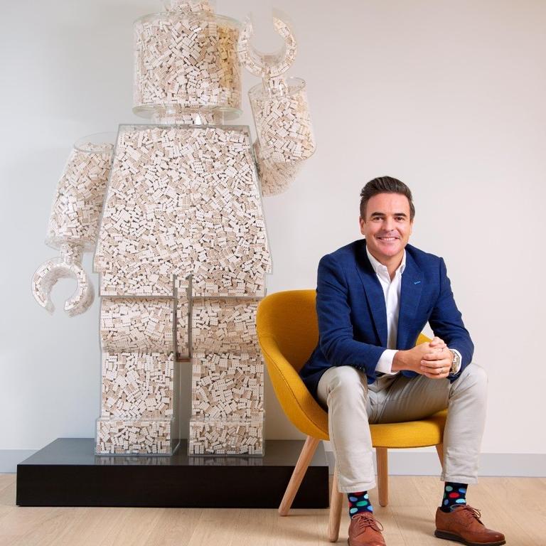 Troy Taylor, VP and GM of LEGO Australia and New Zealand. Picture: Supplied