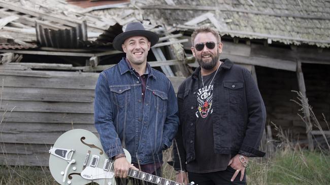 Australian country music duo The Wolfe Brothers will rock the stage at Edge Hill Tavern on Saturday, May 18. Photo: Supplied.